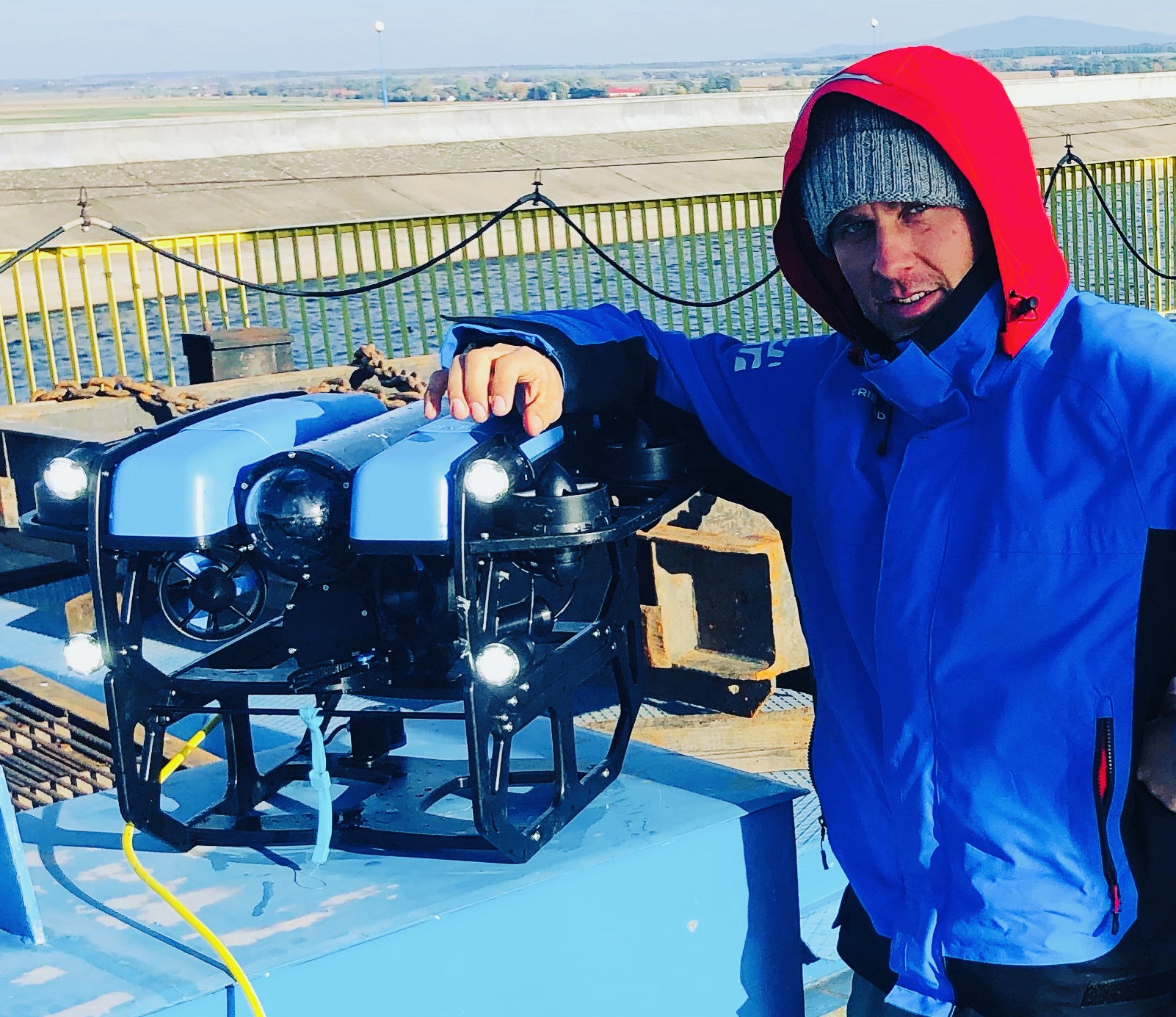Robot podwodny ROV