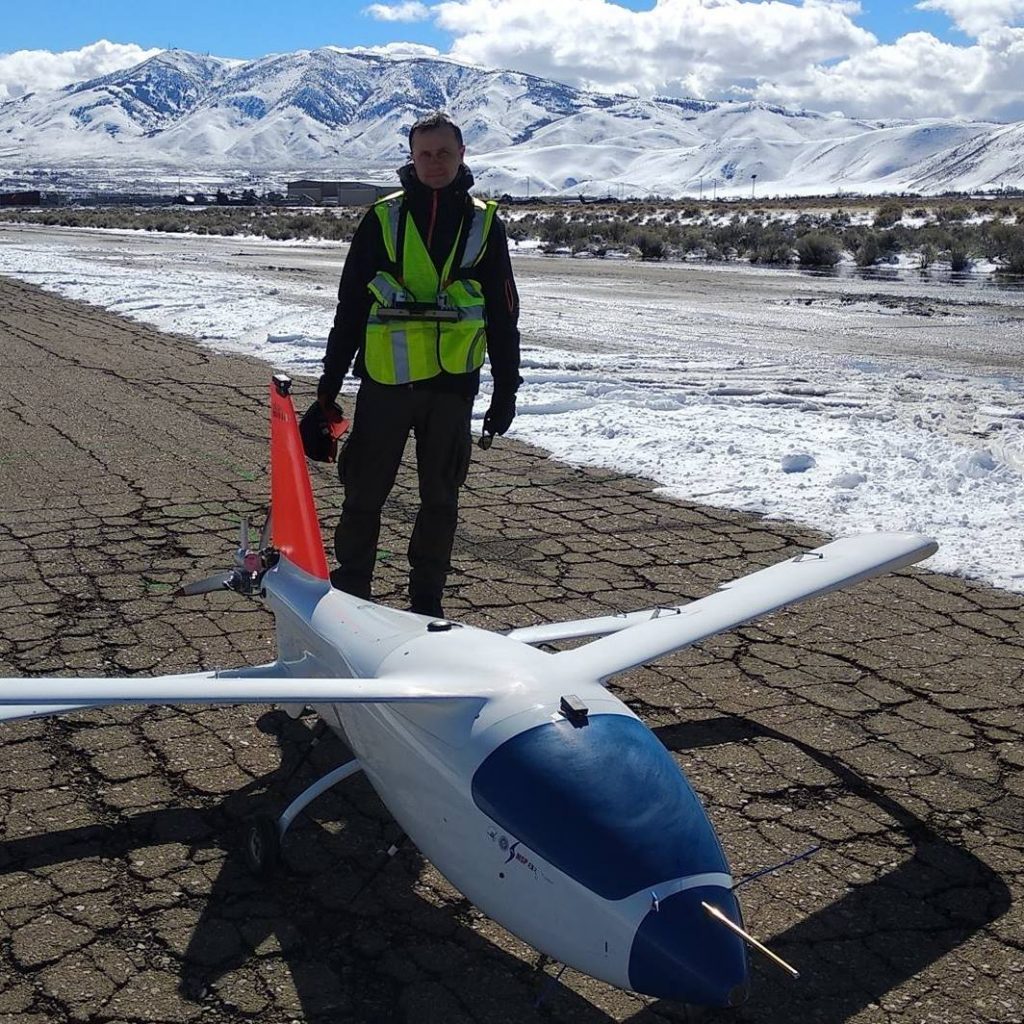 uav test pilot